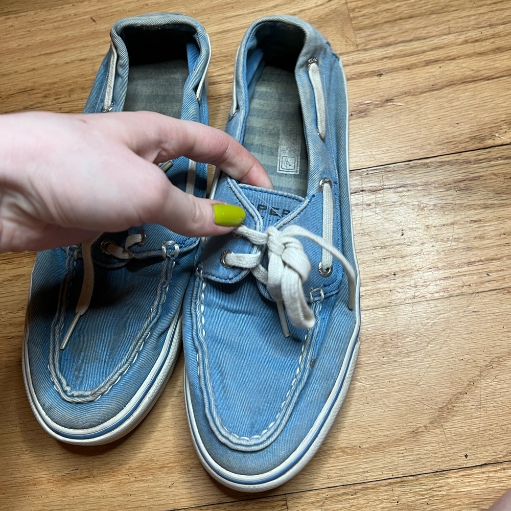 Blue Sperrys